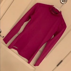 Under Armour Cold Gear Pink Long Sleeve Top